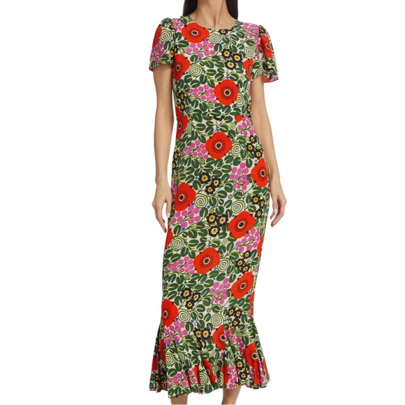 RHODE Dresses & Skirts - NWT Rhode Lulani Dress Aura Blossom Print Size 2 S NEW